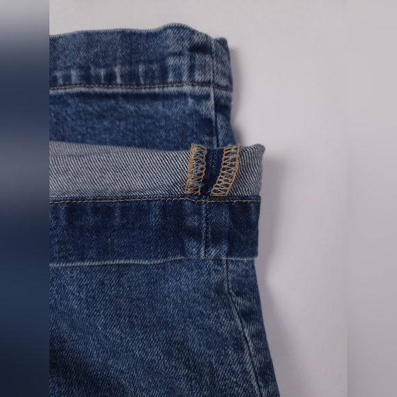 Banana Republic High Rise Wide Leg Crop Medium Wash Blue Jeans 30 - Picture 14 of 14